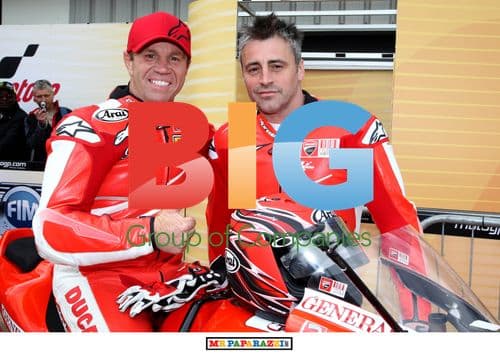 Matt LeBlanc at 2010 MotoGP Championship