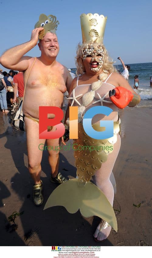 Mermaid Parade at Coney Island, New York