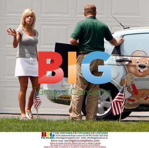 Kate Gosselin and Steve Neild at Home