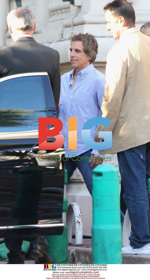 Ben Stiller and wife Christine Taylor arrive in Cannes