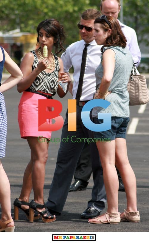 X Factor Presenters at 2010 Auditions