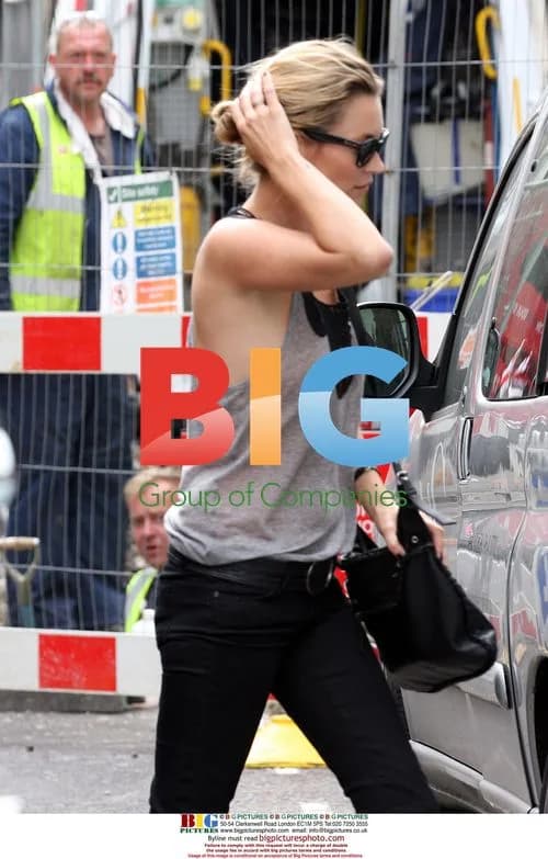 Kate Moss Out and About in London