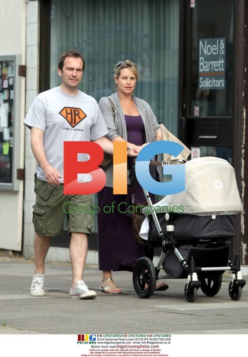 Ex Eastenders actress Kim Medcalf with baby