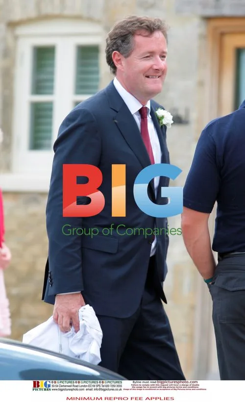 Piers Morgan and Celia Walden Wedding Day