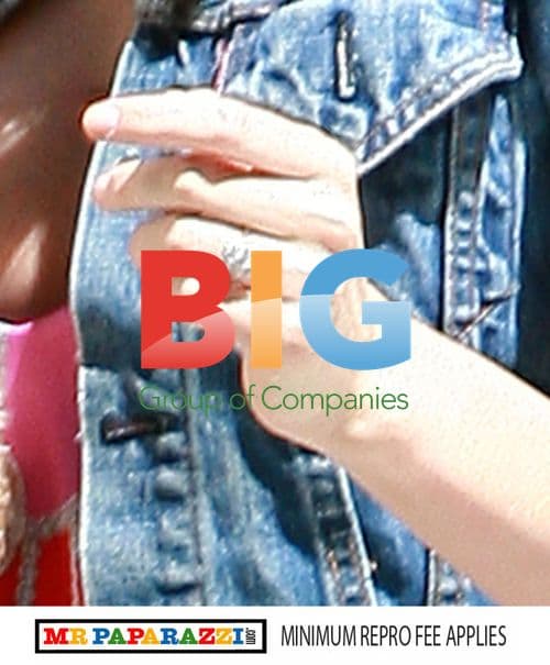 Miranda Kerr Shows Off Engagement Ring