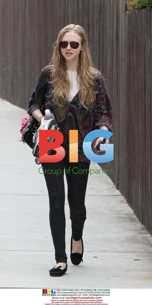 Amanda Seyfried Leaving Gym in LA