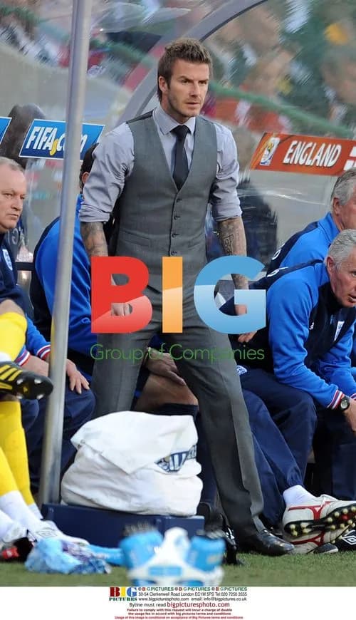David Beckham at World Cup Match