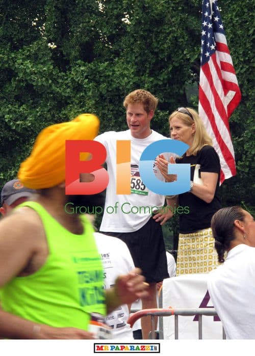 Prince Harry Participates in Charity Race