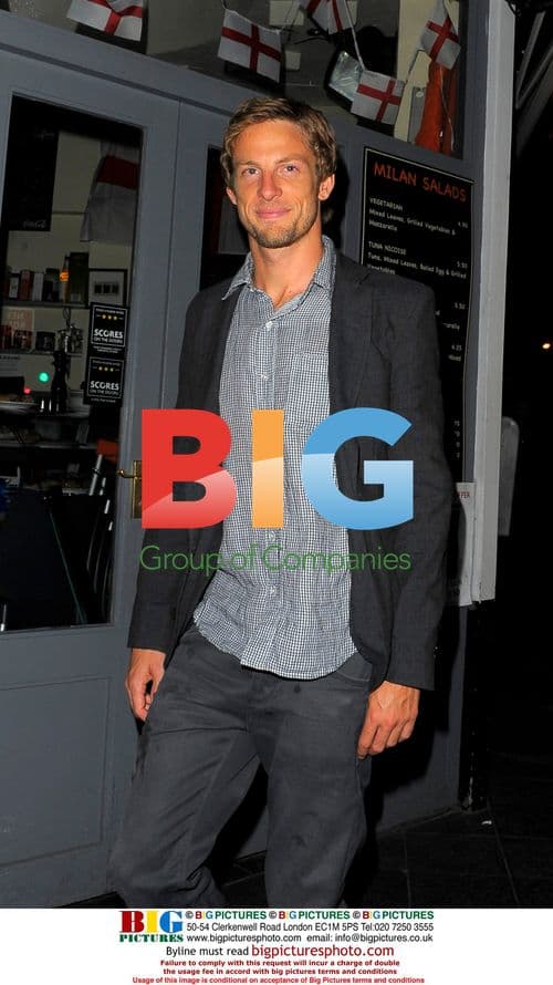 Jensen Button at Boujis Nightclub