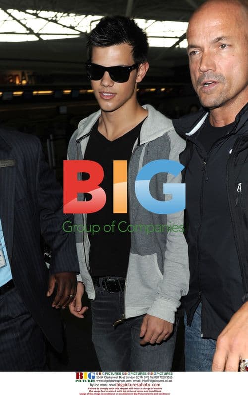 Taylor Lautner at JFK Airport