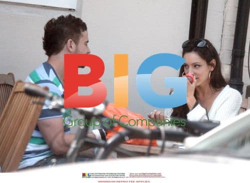 Kelly Brook and Danny Cipriani's Lunch Date