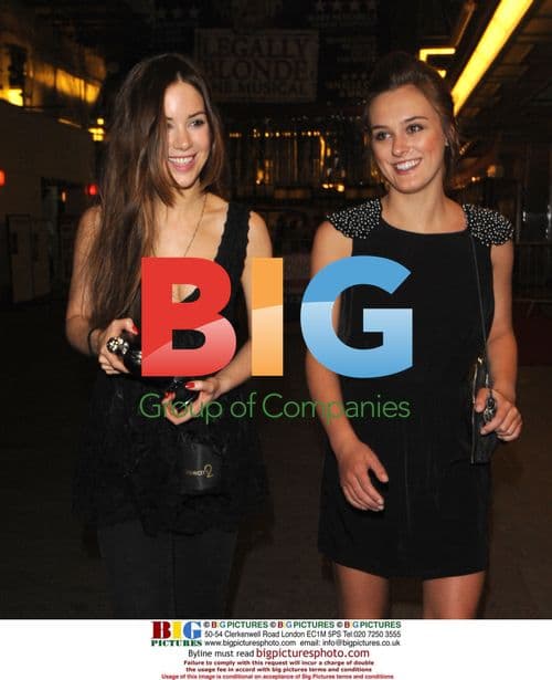 Roxanne McKee and Loui Batley at Fleeshman\'s Legally Blonde