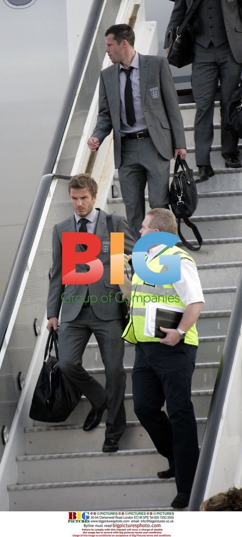 England Football Team Arrives at Heathrow After World Cup 2010