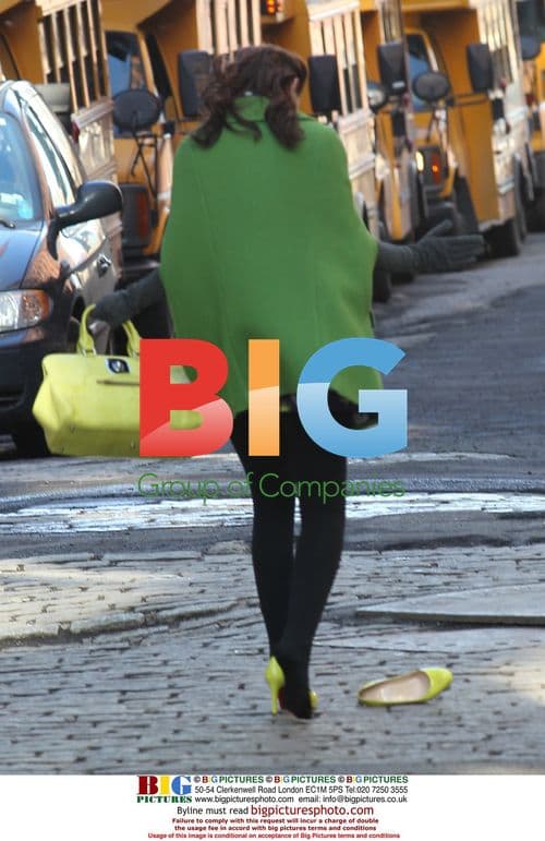 Leighton Meester on 'Gossip Girl' Set