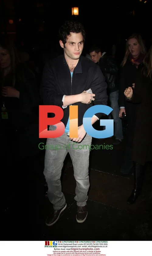 Penn Badgley at Tommy Hilfiger Fashion Show