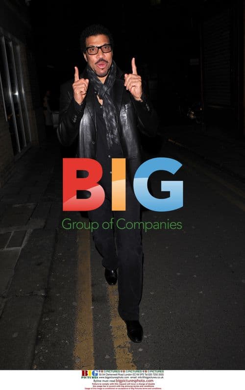 Lionel Richie at Hakkasan in London