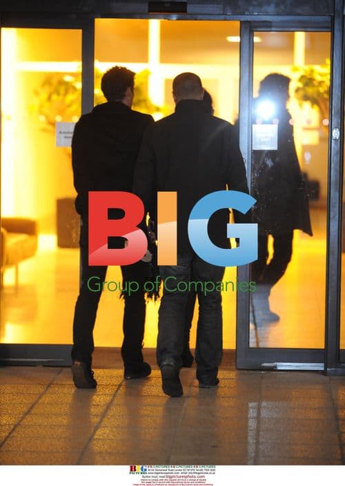 Lindsay Lohan Leaving Boujis with Two Men