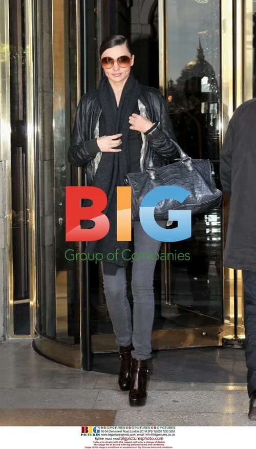 Miranda Kerr at Balenciaga Fashion Show