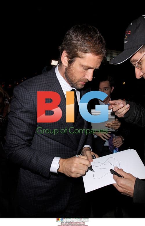 Gerard Butler at Oscar Pre-Party
