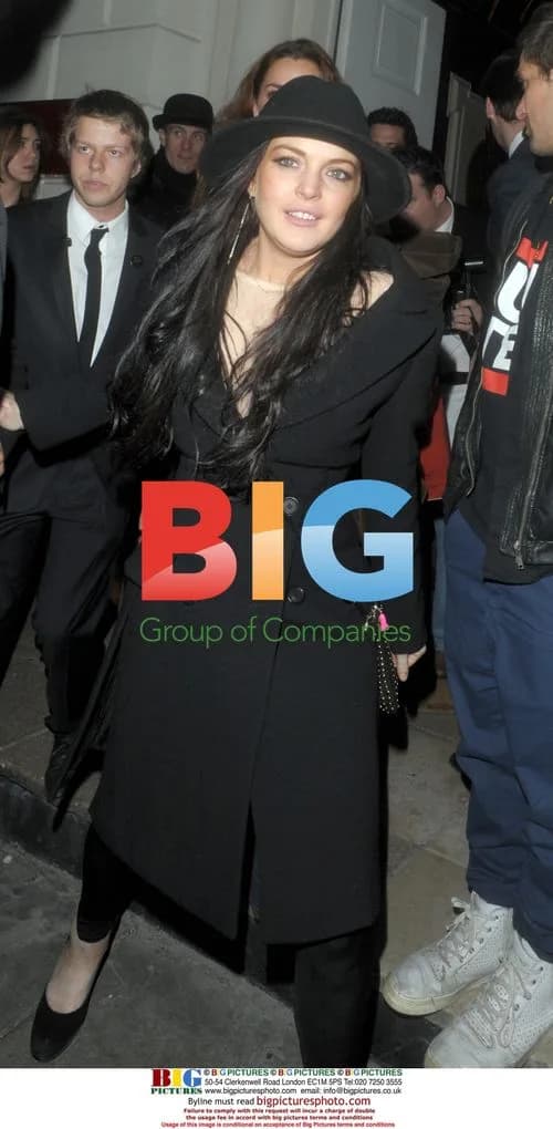 Lindsay Lohan at Nokia X6 Launch Party