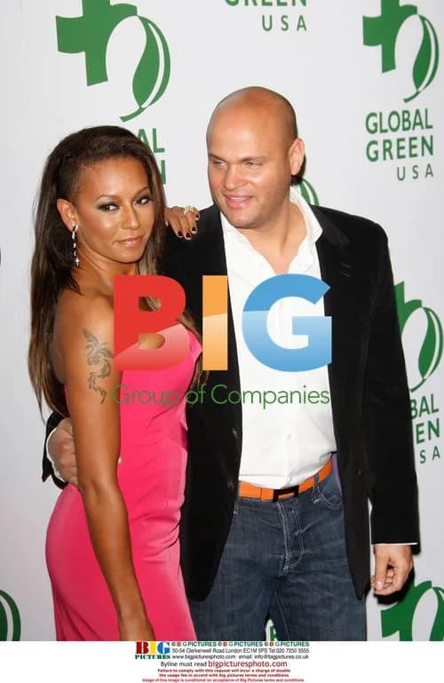 Mel B and Stephen Belafonte at Pre-Oscar Party