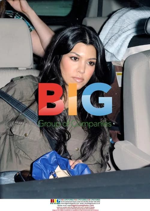 Kourtney Kardashian with Son at Dash Store