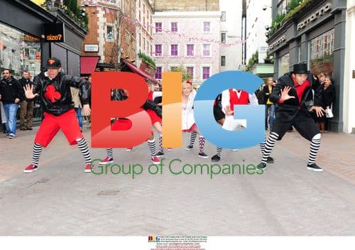 Davina McCall's 'Status' Dance Troop Performs