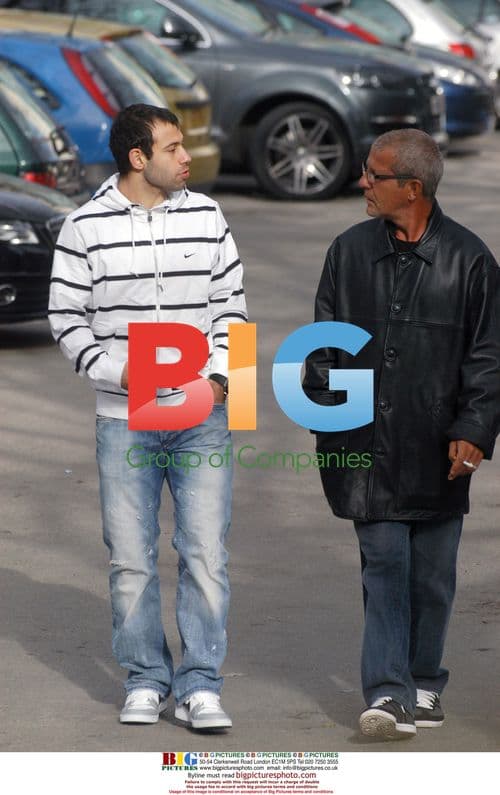 Liverpool footballer Javier Mascherano