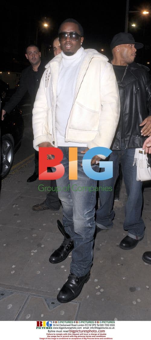 Sean Combs Parties in London