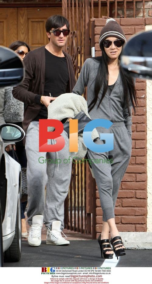 Vera Wang and Evan Lysacek at DWTS Rehearsal