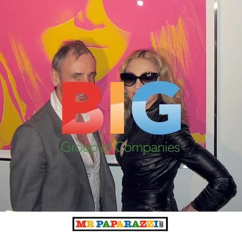Madonna at Tom Munro Photo Exhibit