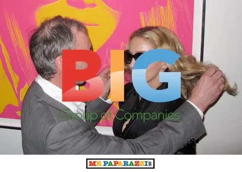 Madonna at Tom Munro Photo Exhibit