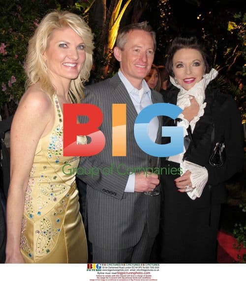 Joan Collins at QVC Red Carpet Style