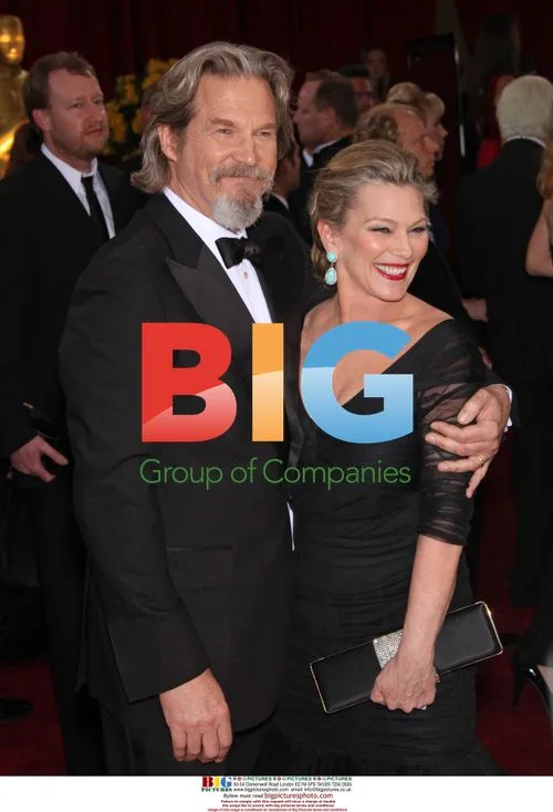 Jeff Bridges and Wife at Oscars