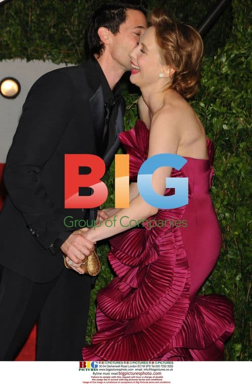 Adrien Brody and Vera Farmiga at Vanity Fair Oscars Party 2010