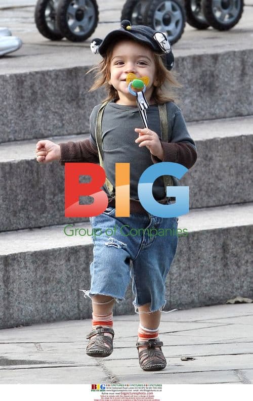 Matthew McConaughey and son Levi at Central Park Zoo