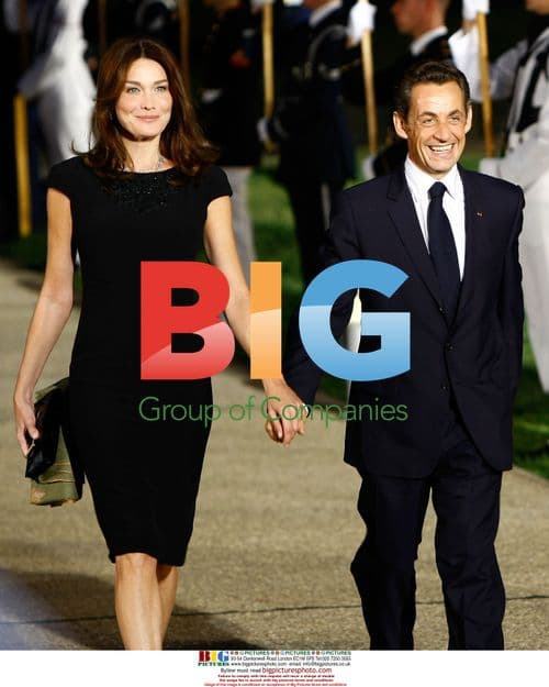 President Sarkozy and Carla Bruni at G20 Summit