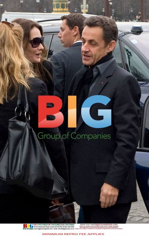 Nicolas and Carla Buni-Sarkozy in Paris