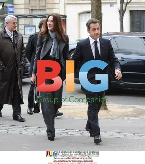 Sarkozy and Bruni Cast Votes Together