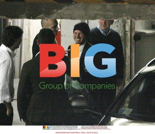 David Beckham at Nightclubs After Achilles Injury