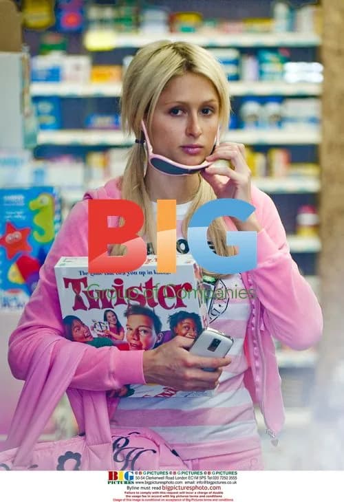 Paris Hilton plays Twister with Easter toy