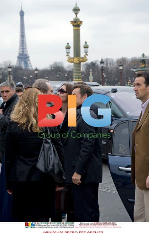 Nicolas and Carla Buni-Sarkozy in Paris