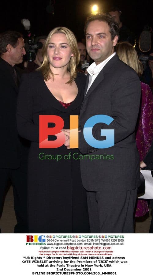 Kate Winslet and Sam Mendes at IRIS Premiere