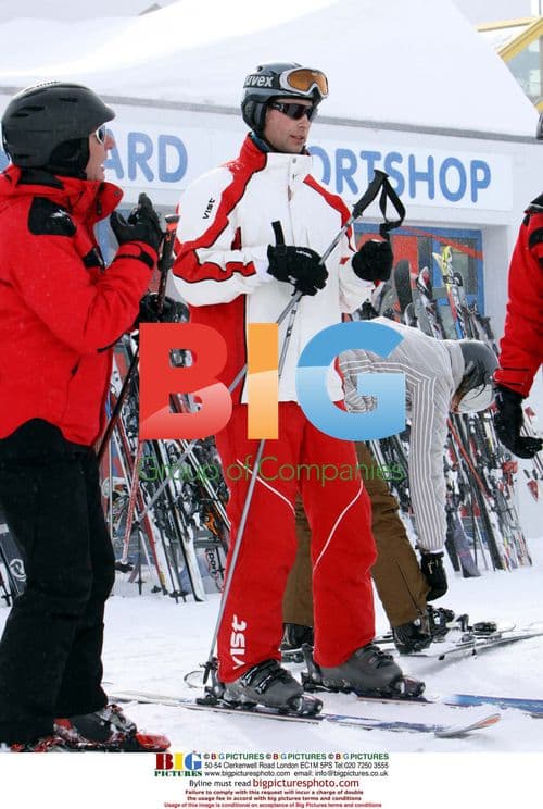 Prince Edward and Sophie on Ski Holiday