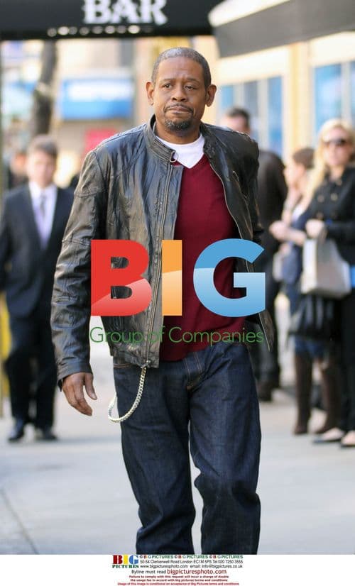 Forest Whitaker Leaving Bar in NYC