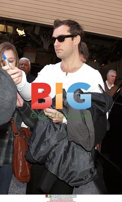 Jude Law at 'Live With Regis & Kelly'