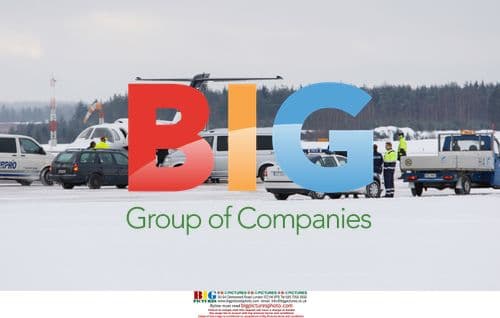 Victoria Beckham Visits David in Finland