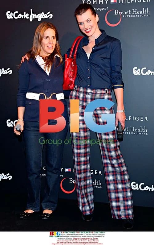 Milla Jovovich Promotes Handbag for Charity