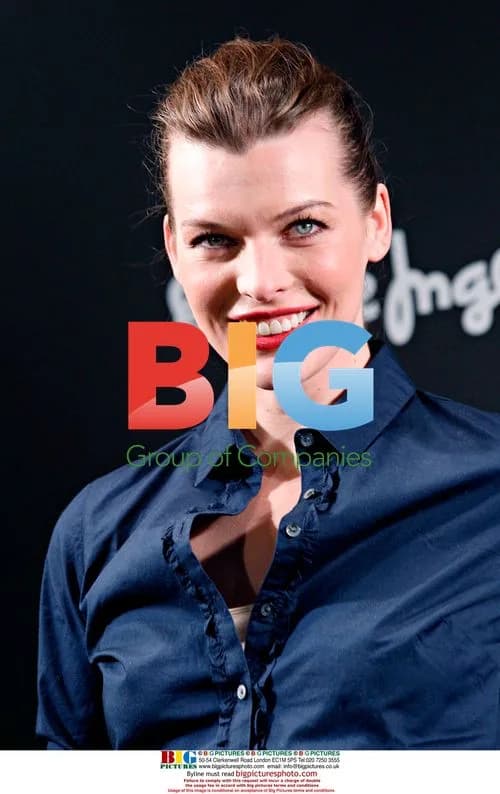 Milla Jovovich Promoting Hilfiger Handbag