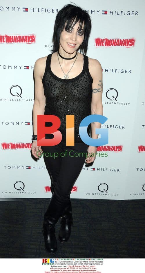 Joan Jett at 'The Runaways' Premiere